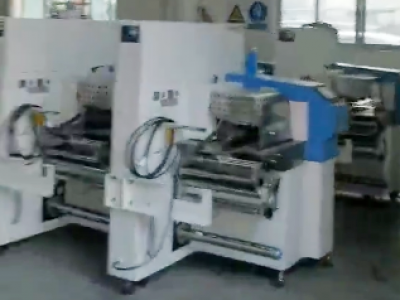 全自動(dòng)包裝機(jī)發(fā)貨裝車現(xiàn)場(chǎng)